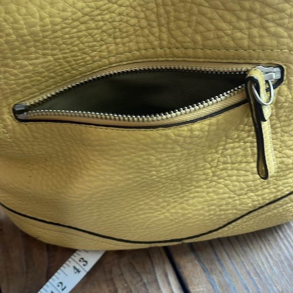 Coach Butter Yellow Legacy Crossbody Shoulder Saddle Bag - Picture 8 of 9